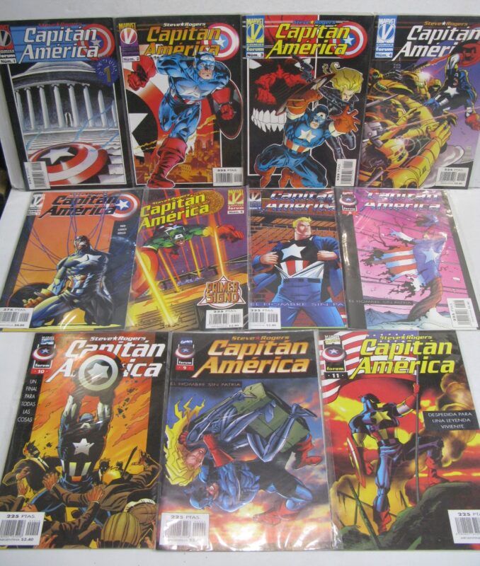 Capitán América, Volumen 3, completo